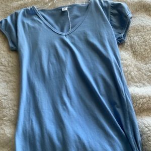 XoXi Baby blue v neck tee, new